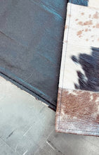 Load image into Gallery viewer, Patchwork cowhide table runner
